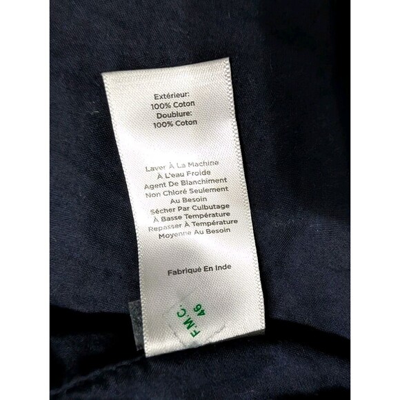 Talbots Skirt Womens Size 12 Pleated Knee Length Boho Paisley Lined Blue N97 - Picture 7 of 7